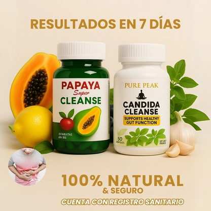 PACK DETOX TOTAL – Tu aliado contra gases, inflamación y malestar estomacal 💨🌱