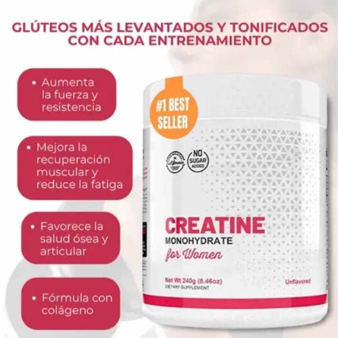 MaxCurve Creatina™ – Nalgas Redondas y Tonificadas