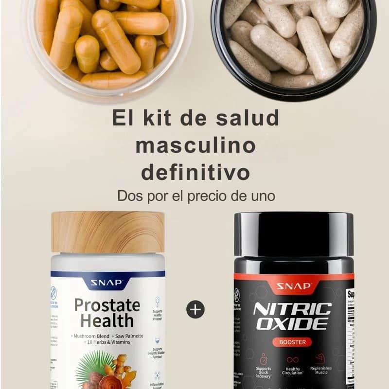 Prostate Health + Nitric Oxide – Para que vuelvas a rendir… en todo